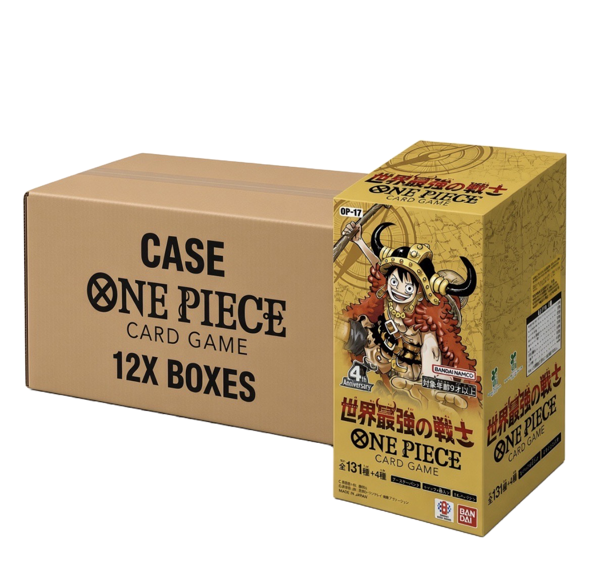 One Piece - OP17 - The World‘s Strongest Warriors - Sealed Case