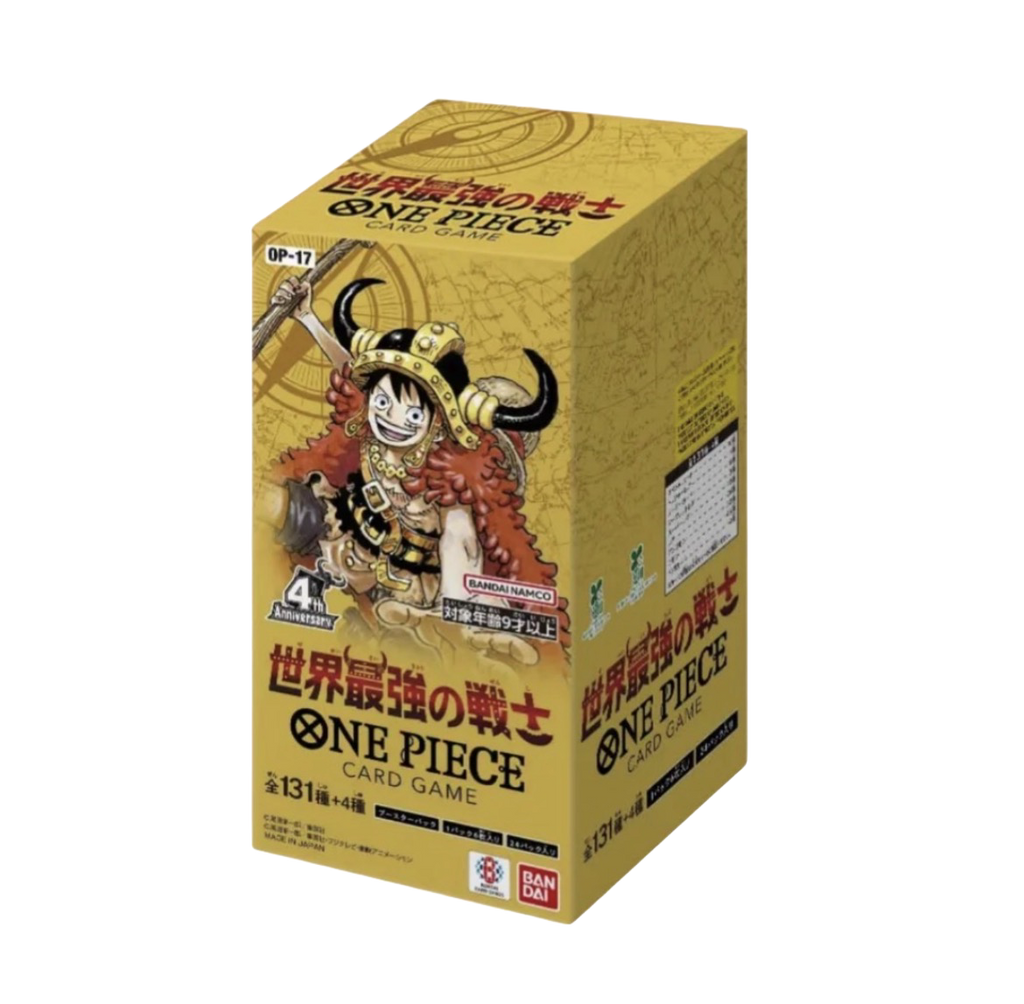 One Piece - OP17 - The World‘s Strongest Warriors - Display Booster Box