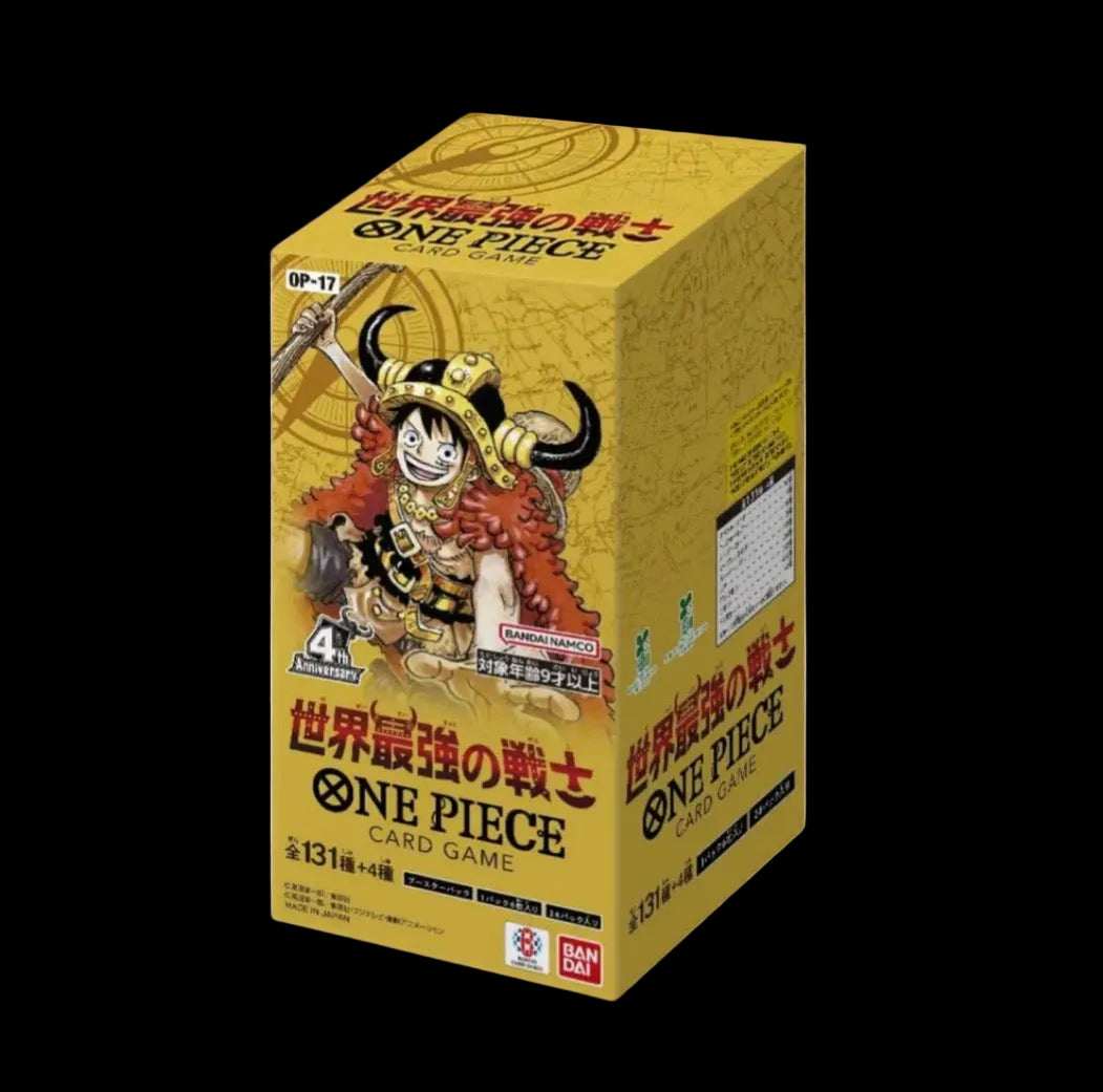 One Piece - OP17 - The World‘s Strongest Warriors - Display Booster Box