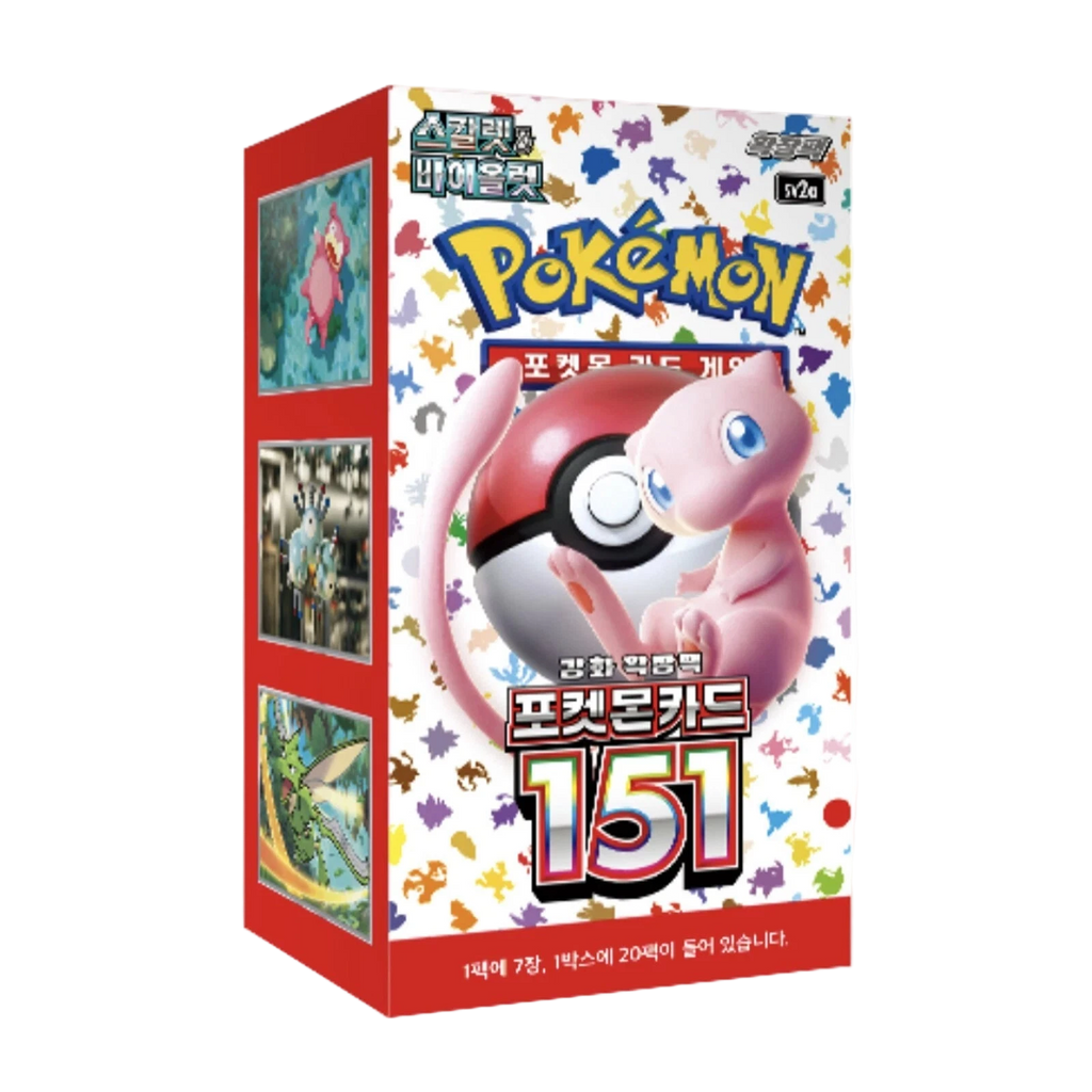Pokémon - Karmesin und Purpur - 151 (sv2a) - Booster Display - KOR